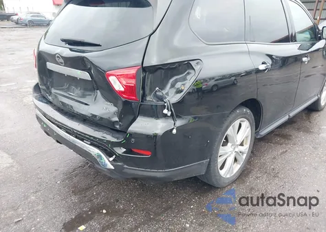 2018 Nissan Pathfinder Sl z USA, uszkodzony, nr VIN 5N1DR2MM9JC613195